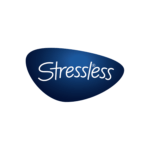 logo stressless bleu