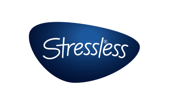 logo stressless bleu