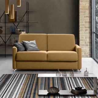canapé convertible vitarelax ambrogio jaune